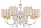 Подвесная люстра Arte Milano Florentia-6067 306067/8 Wh/Gd