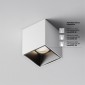 Точечный светильник Maytoni Alfa LED C064CL-5W4K-SQ-WB