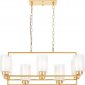 Подвесная люстра Lumina Deco Lino LDP 1239-8 F.GD