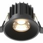 Точечный светильник Maytoni Round DL058-12W3K-B
