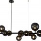 Подвесная люстра Indigo Molecola 11018/10P Black V000196
