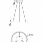 Подвесной светильник Rim MOD058PL-L22WK