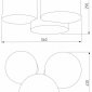 Потолочная люстра TK Lighting Mona Colour 4183 Mona Colour