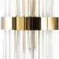 Настенный светильник Crystal Lux Sorpresa AP2 Brass/Transparente