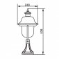 Наземный фонарь Oasis Light 84304c Bl