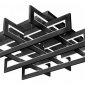 Потолочная люстра iLedex Stalker 9082-800*800-X 192W BK