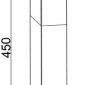 Наземный светильник INOX LED ST031052-450 SS