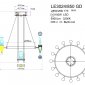 Подвесная люстра Joli LE3024/850 GD