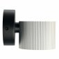 Светильник  настенный Feron HL4580 ARIA 12W, 230V,GX53, серебро + черный IP20