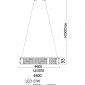 Подвесная люстра Celine LE3010/600 GD