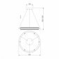 Подвесная люстра Eurosvet Imperio 90241/1 черный/ золото Smart