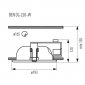 Карданные светильники Kanlux BEN DL-220-W 4822