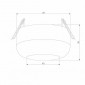 Встраиваемый светодиодный светильник Elektrostandard Onde 25088/LED 7W 4000K черный a064200