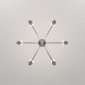 Подвесная люстра Eurosvet Rhyton 60167/6 никель