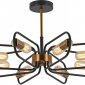 Потолочная люстра Illumico IL8253-8COU-79 BK GD