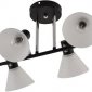 Потолочная люстра  01553-3.3-06B BK+CR