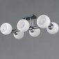 Светильник потолочный Illumico IL0791-6CSQ-25 BK CR TRENTO
