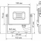 Светодиодный прожектор Feron LL920 30W 29496