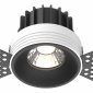 Точечный светильник Maytoni Round DL058-12W4K-TRS-B