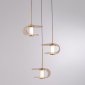 Подвесной светильник DeLight Collection MD24020901 MD24020901-3A gold/cognac