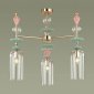 Подвесная люстра Odeon Light Bizet 4855/3C