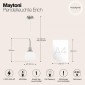 Подвесной светильник Maytoni Erich MOD221-PL-01-G