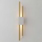 Бра Crystal Lux CARTA AP6W LED WHITE/BRASS