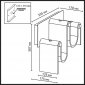 Настенный светодиодный светильник Odeon Light L-Vision Flow 5106/16WL