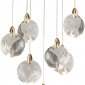 Подвесной светильник DeLight Collection OD2440 OD2440-7 gold/clear