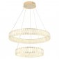 Подвесной светодиодный светильник Crystal Lux Musika SP100W Led Gold