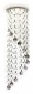 Встраиваемый светильник Ambrella light Crystal K3440 CL/BK/CH