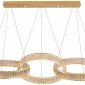 Подвесной светодиодный светильник Newport 8240 8243/S gold new М0066965