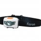 Налобный светодиодный фонарь Feron TH2302 на батарейках 70х20 120 лм 41681