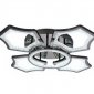 Потолочная светодиодная люстра Ambrella light Original FA576