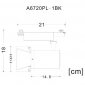 Потолочный светильник Arte Lamp Track Lights A6720PL-1BK