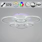 Потолочная люстра Reluce 09812-3.3-3+3A WH (RGB)
