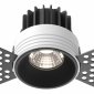 Точечный светильник Maytoni Round DL058-7W4K-TRS-B