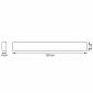 Накладной светильник Lightstar Fiume 810543CCT