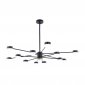 Потолочная люстра APL LED Ferrara 3307.6296-12 Black