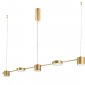 Подвесной светодиодный светильник Crystal Lux Tristan SP5 L1200 Gold