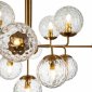 Люстра на штанге Indigo Cocoon 11008/13P Brass
