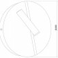 Светодиодный спот Elektrostandard Drom LED 40105/LED чёрный/чёрный жемчуг a055362