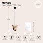 Потолочная люстра Maytoni Giro MOD095PL-02BS