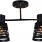 Потолочная люстра Reluce 06074-3.3-02 BK+FG