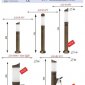 Наземный светильник LD-Lighting LD-В LD-B855