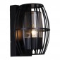 Настенный фонарь уличный  08331-9.2-001JH E27 BK