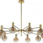 Подвесная люстра Indigo Collana 13015/10R Gold V000221