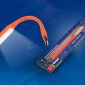 Переносной светодиодный фонарь Uniel (UL-00000252) Usb-зарядка 170х15 260 лм TLD-541 Orange