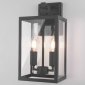 Уличный настенный светильник Elektrostandard Candle 35150/D темно-серый a058478
