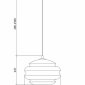 Подвесной светильник Maytoni Ruche P079PL-01AM